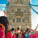 London hop-on hop-off bus and river cruise pass by City Sightseeing - Red Route sights, from Westminster to the Tower