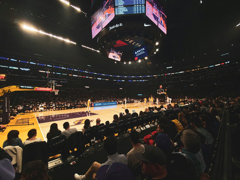 Los Angeles Lakers Basketball Game Ticket at Crypto.com Arena - From Downtown Arrival to the Final Buzzer