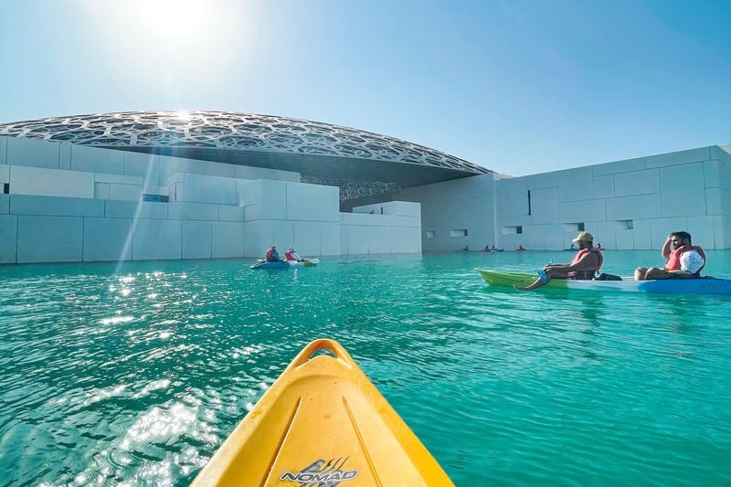 Louvre Abu Dhabi Ticket - First, take in the Rain of Light