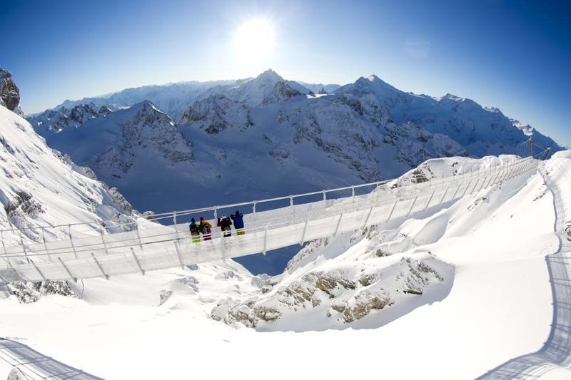 Lucerne with Mt. Titlis Day Tour with Transport - Glacier Cave, Cliff Walk and Ice Flyer