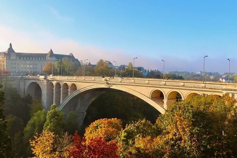 Luxembourg and Dinant Day Tour - Dinant’s church, citadel, and Meuse riverfront
