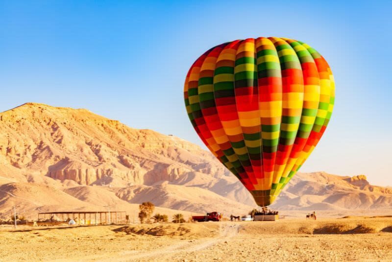 Luxury Hot Air Balloon Ride in Luxor with Transfers Included - A 45-minute flight over temples and tombs