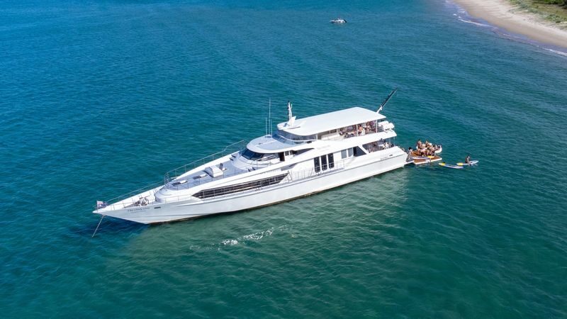 Luxury Sunset Broadwater Cruise Tour - Boarding at Main Beach