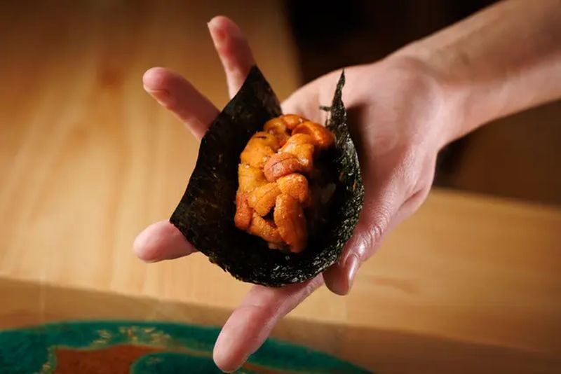 Luxury Sushi Counter Experience | Sushi Course & Toast with Sparkling Sake - Sake for more than a token toast
