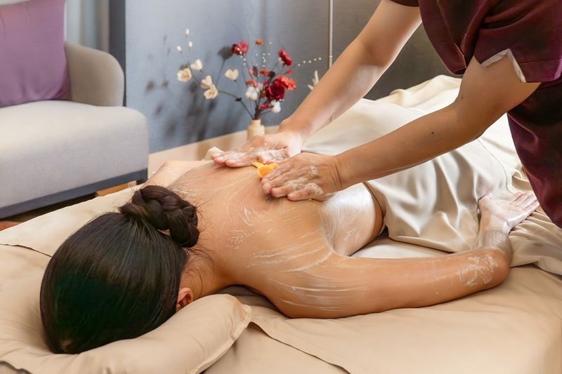 Maai spa at Amari Pattaya - Choosing among the massage, scrub, and facial menu