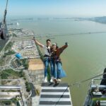 Macau Tower Bungy Jump - From ticket exchange to the platform