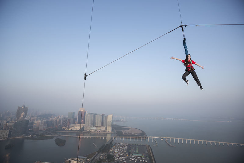 Macau Tower Skyjump - A different kind of 233-meter thrill