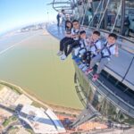 Macau Tower Skywalk with Free Admission - The briefing and harness check