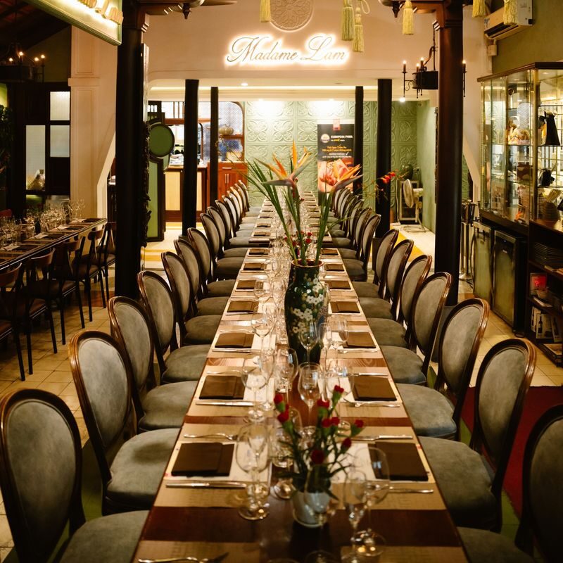 Madame Lam Michelin Restaurant: Elegant Indochine Dining Experience - A room with Indochine and Art Deco character