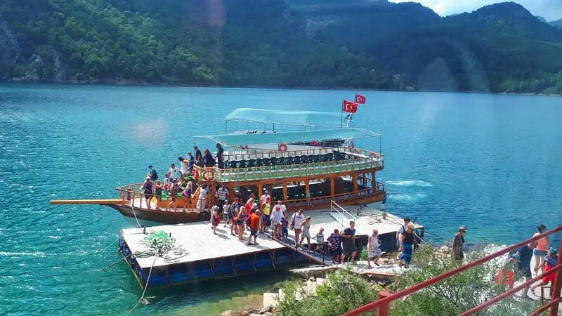 Manavgat Green Canyon Full-Day Cruise with Swim Stops - Swim stops bring a welcome break from the heat