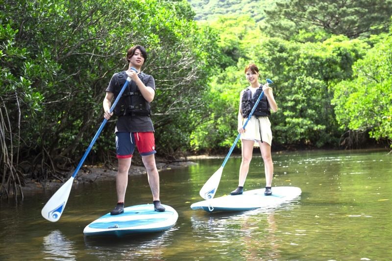 Mangrove SUP/Canoe & Canyoning Experience (Iriomote Island, Okinawa) - Canyoning in the afternoon