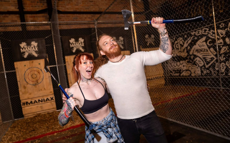 MANIAX Axe Throwing Experience in Brisbane - Three axes make the hour more than a one-throw novelty