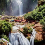 Marrakech Ouzoud Waterfalls Full-Day Tour with Boat Ride - Walking toward Ouzoud’s main attraction