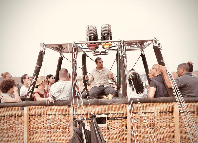 Marrakech Sunrise Hot Air Balloon Experience Over the Palmeraie - A short briefing before the balloon rises