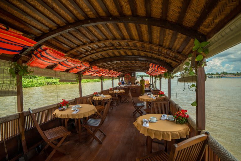 Mekong Princess Dining Cruise by Victoria Can Tho - Boarding at Victoria Can Tho Resort Pier