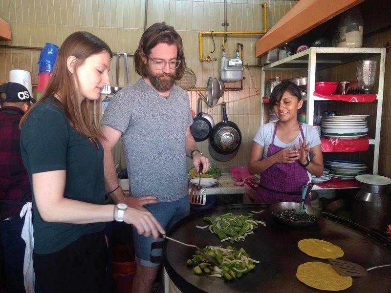 Mexico City Market Secrets and Salsa Making Lesson - Travel by public transit, not just by tour vehicle