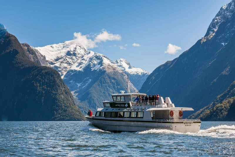 Milford Sound Cruise Only from Milford Sound - Leaving the terminal and finding your bearings