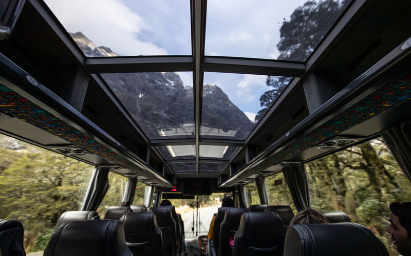 Milford Sound Day Tour with Glass Roof Coach - Mirror Lakes, Monkey Creek and the stops along the way