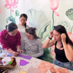 Mini Ao Dai Handcrafting Experience in Ho Chi Minh City - Choosing fabric and getting started