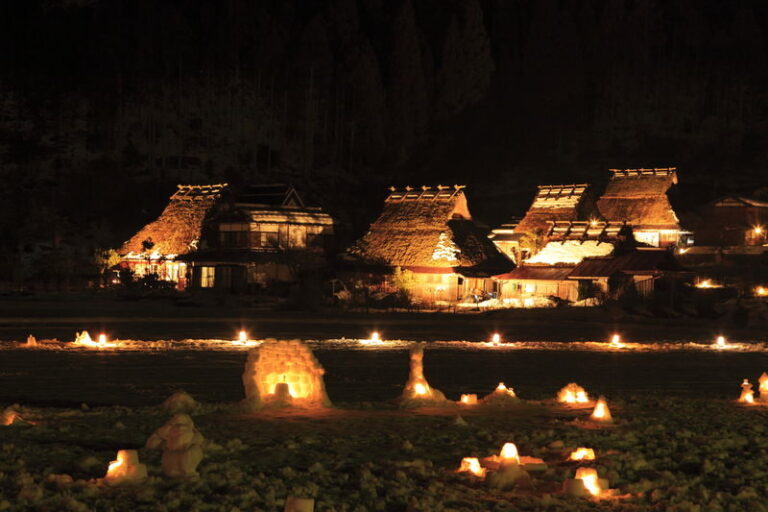 Miyamas Thatched Village Winter Lantern Festival - What the Namba itinerary actually covers