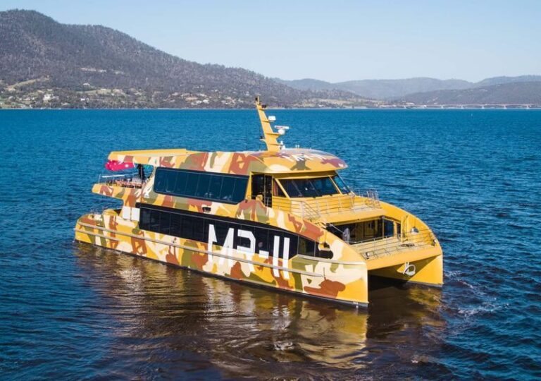MONA Boat Cruise and Mt Wellington Morning Tour - From Brooke Street Pier to MONA by ferry