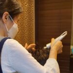 Monad Busan: Head Spa Waterfall Therapy & K-Beauty Scalp Care - The scalp analysis sets the tone