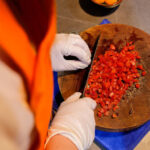 Mooncake Baking Experience with Vietnamese Tea Tasting in Hanoi - Making baked bánh nuong from dough to oven