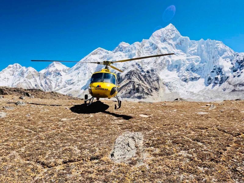 Mount Everest Base Camp Helicopter Sightseeing tour from Kathmandu - From a dark Kathmandu morning to the airport