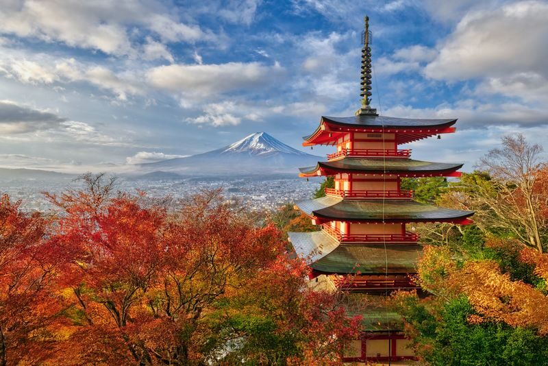 Mount Fuji 360 Panorama & Hidden Gems Day Tour from Tokyo - Arakurayama: the classic pagoda view, earned by stairs