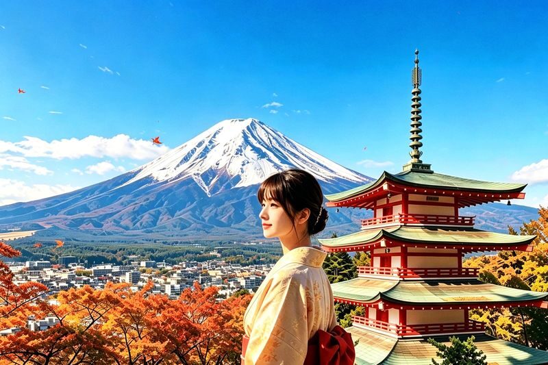 Mount Fuji Sightseeing Day Tour (Multiple Routes Available + Chinese and English Service) | Lake Kawaguchiko & Lake Yamanakako Swan Feeding & Oshino Hakkai & Lawson Convenience Store - Arakurayama Sengen Park: the classic Fuji view