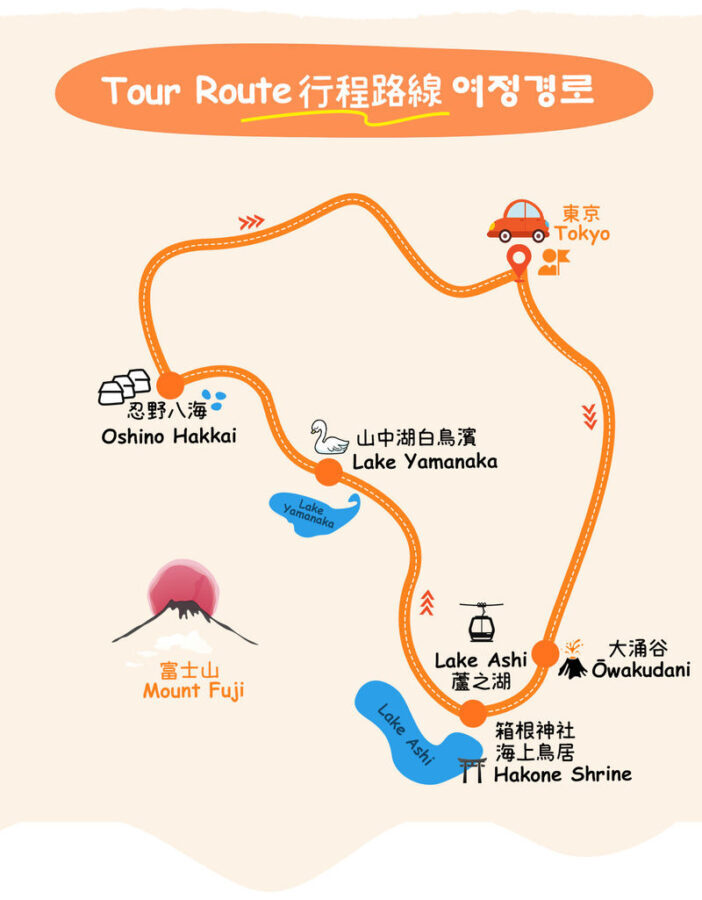 Mt. Fuji & Hakone | Lake Ashi Floating Torii Gate, Lake Yamanaka, & Owakudani "Land, Sea, and Air" Exploration Tour (Complimentary Hakone Ropeway) | Departing from Tokyo/Shinjuku - Lake Ashi by pirate ship, if you choose to pay