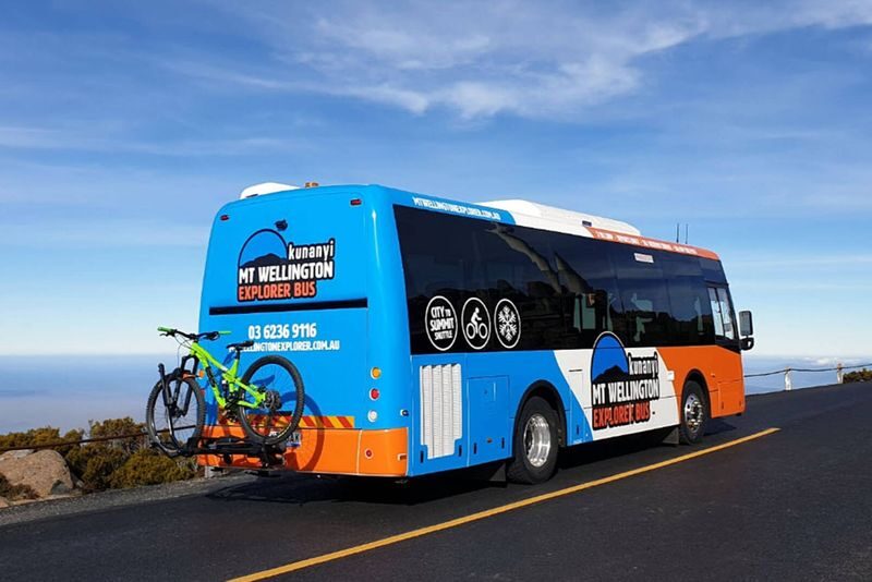 Mt Wellington / Kunanyi 2.5 hour Tour - Hop on Hop Off Explorer Bus - The climb: more than a ride uphill