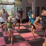Muaythai Boxing class at E.N. Muaythai Gym in Krabi - How the two-hour class is likely to unfold