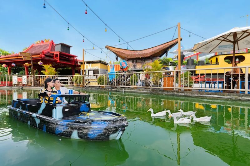 Museum Angkut Ticket in Malang - The themed sets are part of the appeal