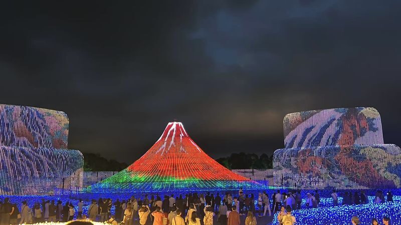 Nagoya Nabana no Sato Romantic Winter Illumination Tour - Four hours at Mitsui Outlet Park