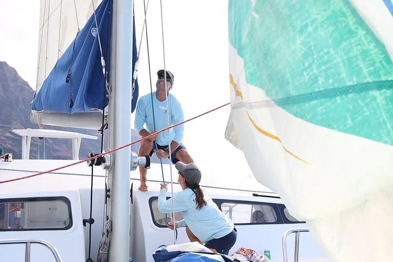 Napali Sunset Dinner Sail Experience in Kauai - Boarding Leila and settling in
