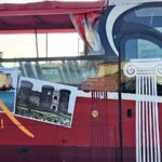 Naples hop-on hop-off bus by Tramvia Napoli - From Molo Beverello toward the old center