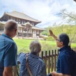 Nara World Heritage PRIVATE TOUR - At Todai-ji, guardians at the gate and a giant Buddha