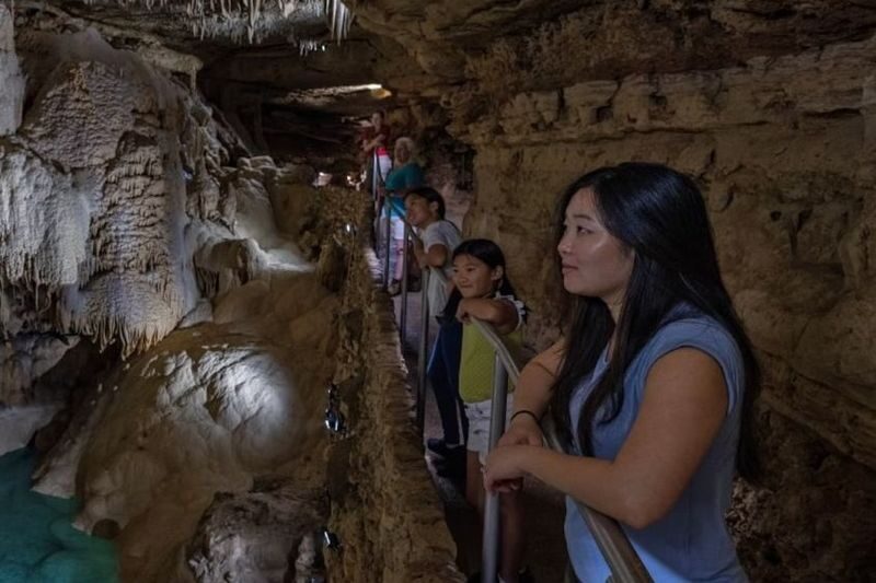 Natural Bridge Caverns Hidden Wonders Tour in San Antonio - From the entrance to the underground chambers