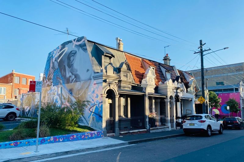 Newtown Food & Street Art Tour in Sydney - Street art with local context