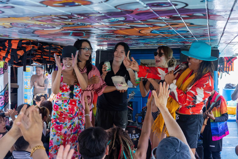 Nha Trang Floating Bar Boat Party Island Hopping Tour - The morning starts with a pickup or a lounge stop
