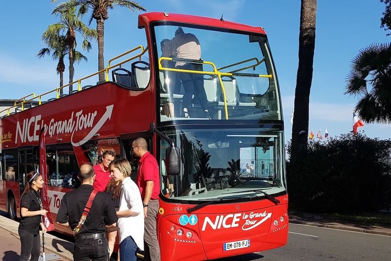 Nice Hop-On Hop-Off Bus Tour - Use the bus as transport, not just a moving viewpoint
