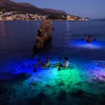 Night Glow Kayak Tour in Split - Paddling Through the River in a Glowing Kayak
