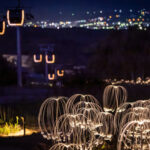 Niseko Hanazono Resort Ezo Fuji Mt.Yotei Art Mountain Lights - Ride above the artwork, then walk beside it
