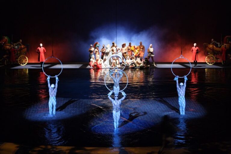 O Show Ticket by Cirque Du Soleil in Las Vegas - From the Bellagio entrance to your seat