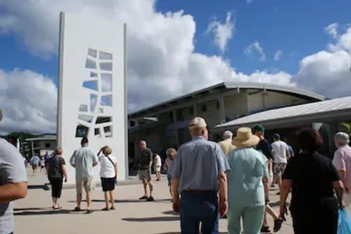 Oahu: Official USS Arizona Memorial Narrated Audio Tour - The memorial and the separate boat ticket