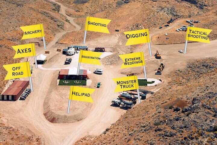 Off-Road and Shooting Package at Adrenaline Mountain Las Vegas - Helmets, intercoms and the practical side of driving