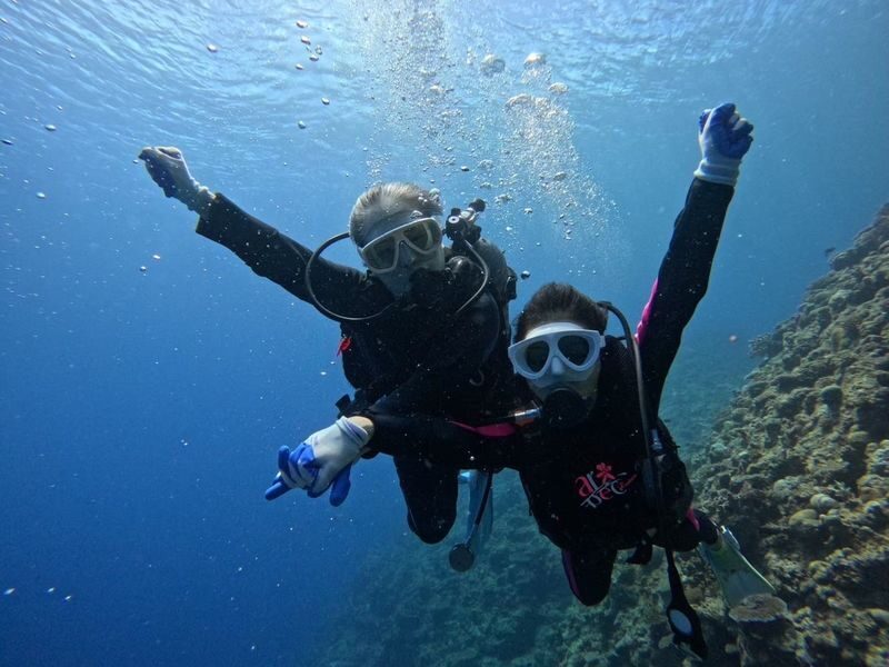 Okinawa: Blue Cave Experience Diving - Includes GoPro Photos & Underwater Fish Feeding (Private Group for Each Booking) - Fish, photos and the small details that make it fun