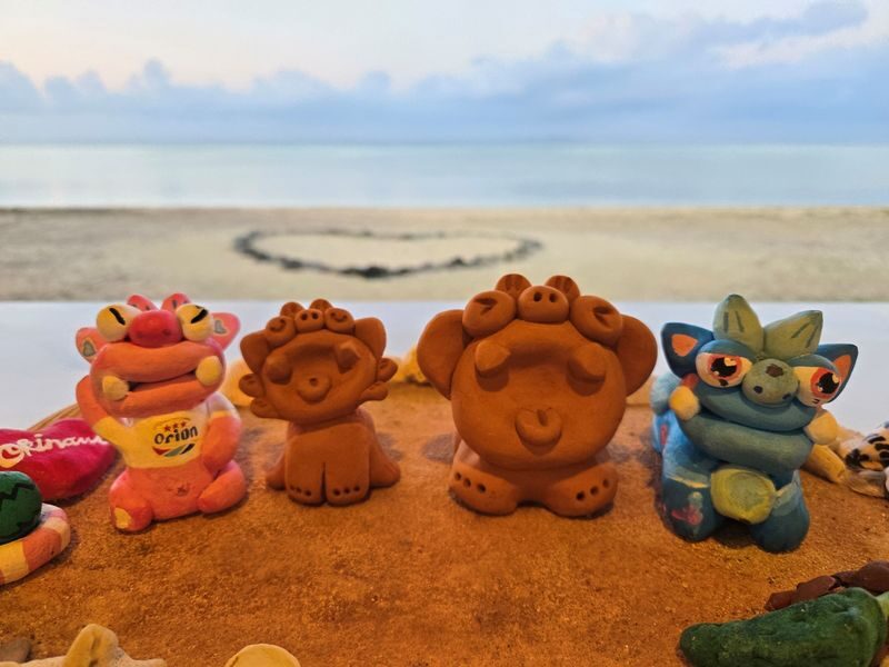 Okinawa Exclusive: Guardian Culture: Shisa Crafting near Churaumi - The 40-minute workshop, step by step