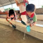Okinawa Fishing Treasure Hunt Adventure Kingdom (All-weather Indoor Parent-Child Park-Fishing and Digging for Treasure) - Fishing small creatures, one station at a time